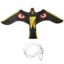 Load image into Gallery viewer, Emulation Black Bird Repellent Hawk Flying Kite Scarer Bird Repeller Pigeon Repellent Insect Pest Control for Scarecrow Garden