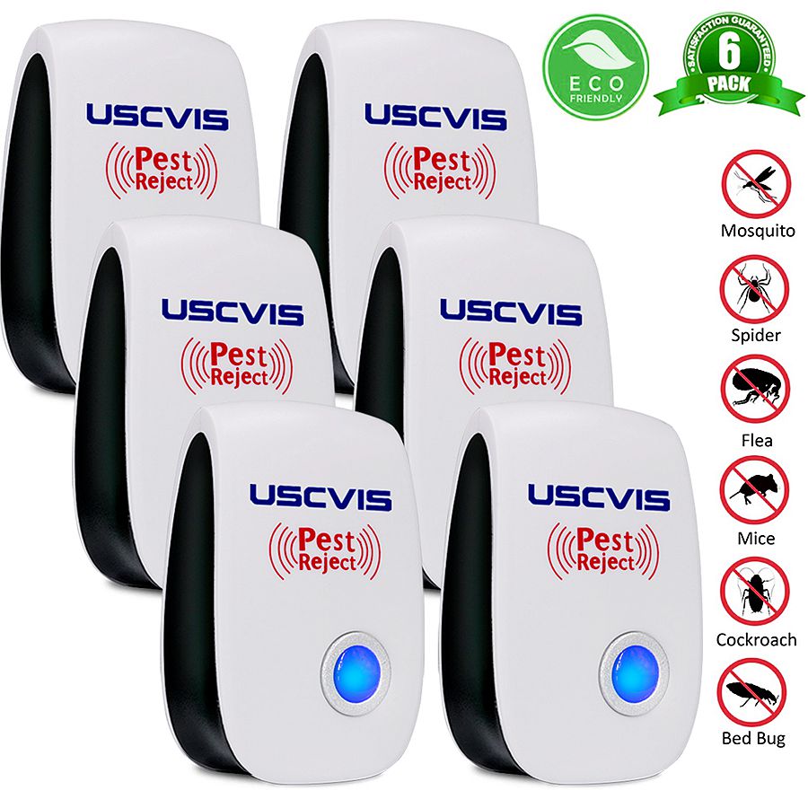 6/4/2/1pcs ultrasonic pest killer Pest Control Anti Rodent Insect Repellent Mole Mouse Cockroach Mice electronic mosquito killer