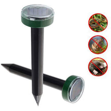 Load image into Gallery viewer, LED Solar Ultrasound Insect repellent Snake Bird Mosquito Mouse Ultrasonic Deworm Control Gardening Tools
