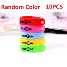 Load image into Gallery viewer, 1PC/10PCS Bracelet Anti Mosquito Insect Bugs Repellent Repeller Wrist Bands Wristband Mosquitoes Pest Control dropshipping
